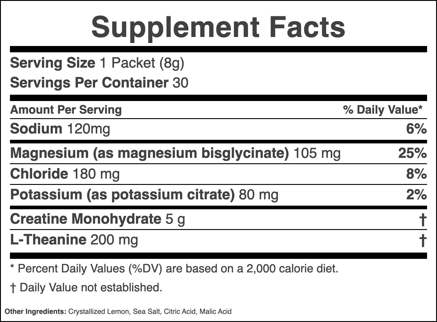 Creatine Daily Brain Health (30 pack)